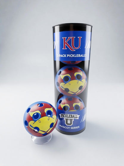 Kansas Jayhawks® Pickleball Balls